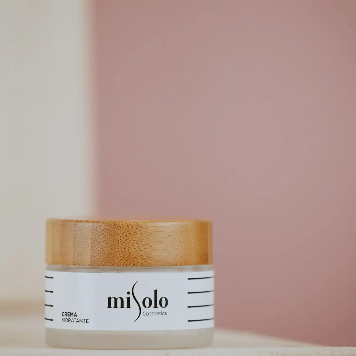 A jar of face moisturizer cream