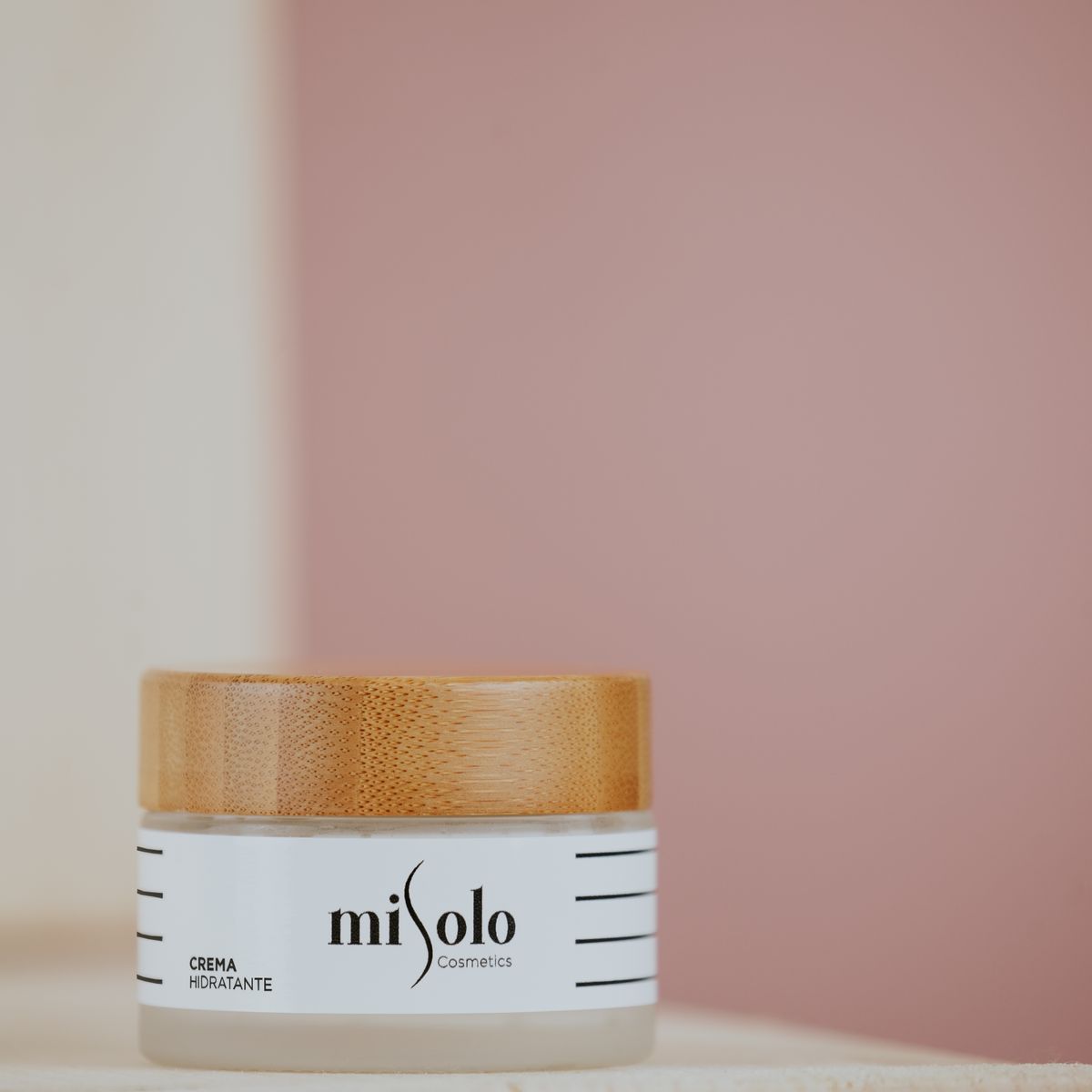 A jar of face moisturizer cream